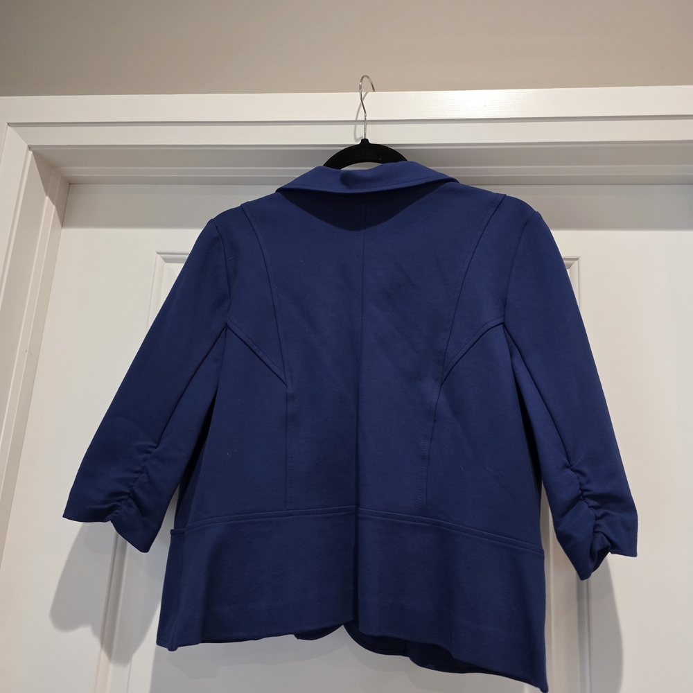 Reitmans Royal Blue Cropped Blazer - Picture 5 of 6
